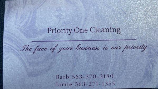 Priority One Cleaning