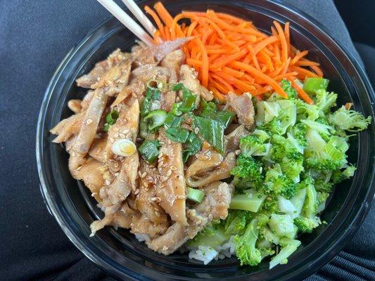 chicken teriyaki bowl