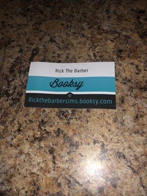 If you would like to book an appt with our barbershop please download booksy app