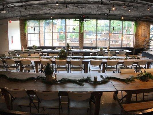 A look into our private courtyard