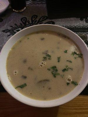 Mushroom soup
