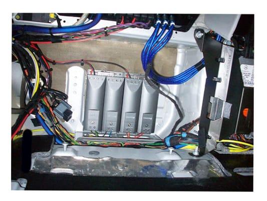 Boston acoustics crossovers in Mercedes