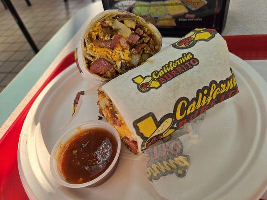 Supreme Breakfast Burrito