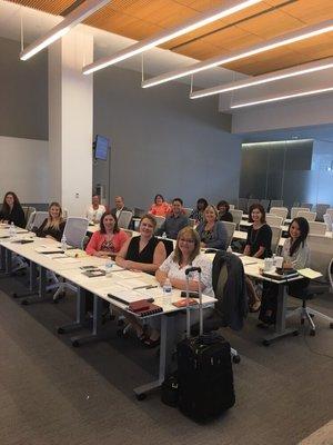 Participants attending our Fundamentals of Forensic Investigation class in Dallas, TX