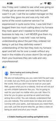 Blair's Heating and Cooling