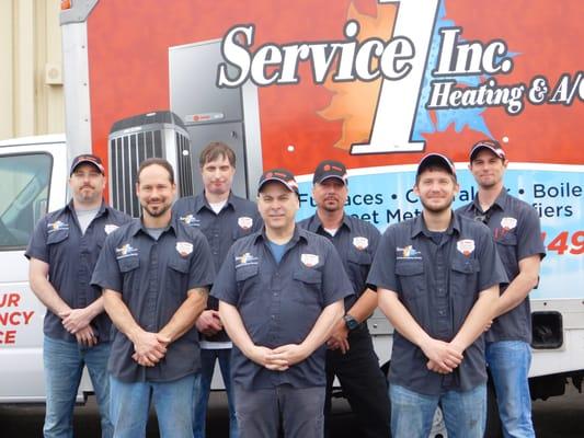Service 1 Plumbing, Heating & A/C