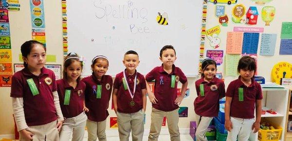 1st Grade Spelling Bee!