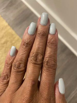 Terrible polishing and fill looks clumpy!