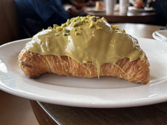 Pistachio croissant