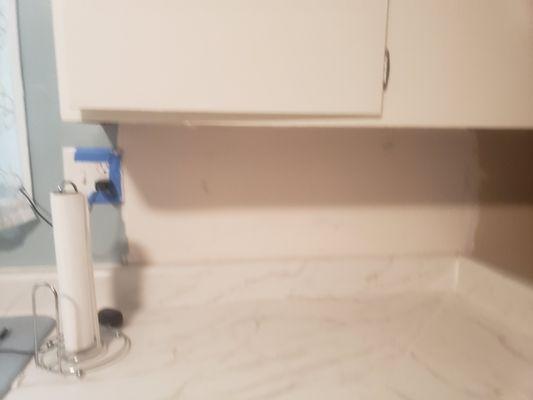 Left wall muddied..never returned..ghosted me.