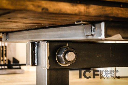 Ironborn Custom Furniture - Weld Detail