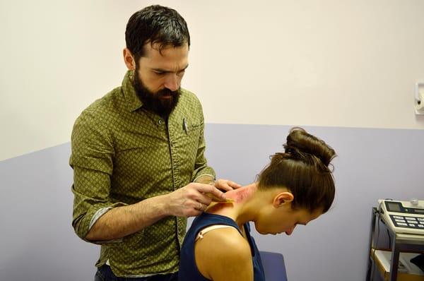 Gua Sha is a Chinese Medical Treatment in which the practitioner gently scrapes a patient's skin in order to break apart mus...