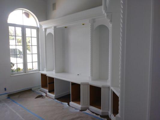 Wall Unit Refinishing