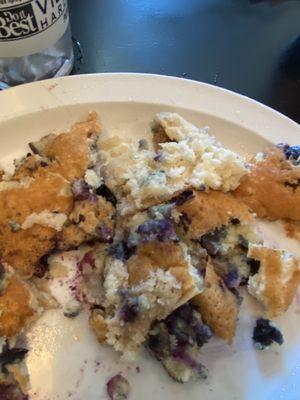 Undercooked pancake.