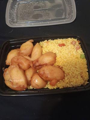 Sweet and sour chicken is my go to order