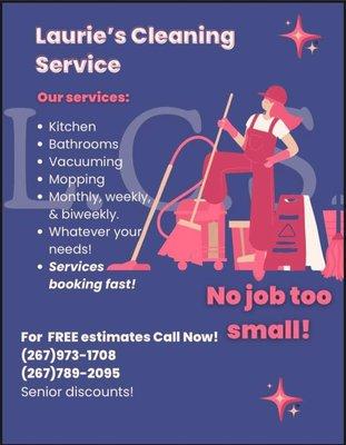 Laurie’s Cleaning Service