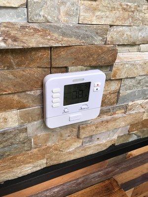 Thermostat installation