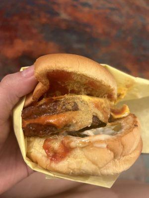 Not smashed patties.