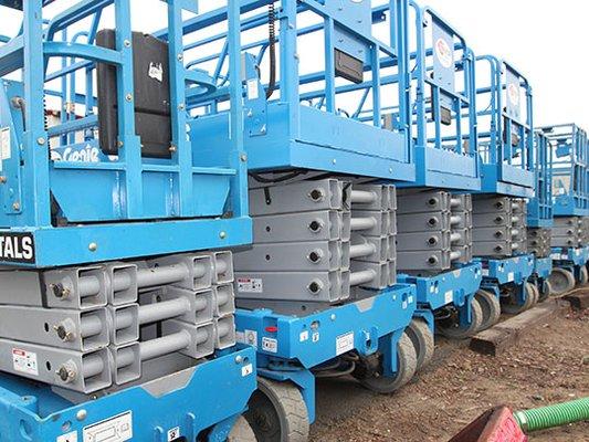 from 12' runabouts to 60' R/T Scissors we have you covered