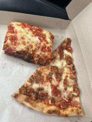 Chicken Parm Slice and Sicilian Slice