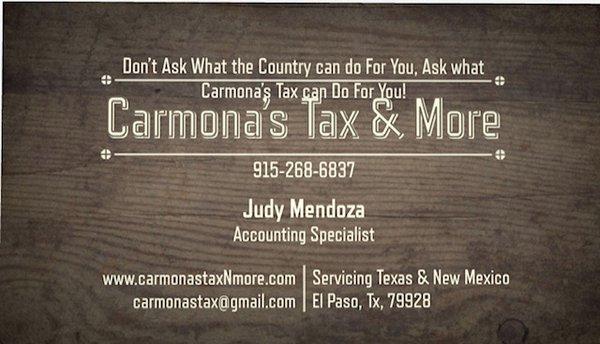 Carmonas Tax & More