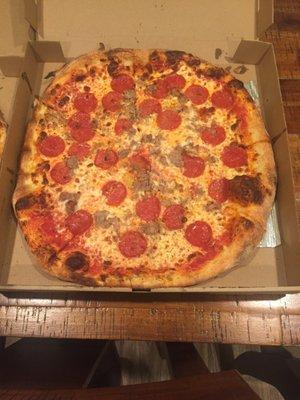 Sausage and pepperoni