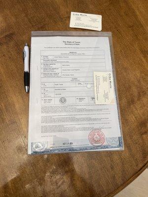 Erika's Public Notary