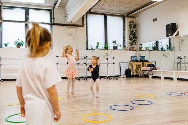 Youth class at Danceworks.