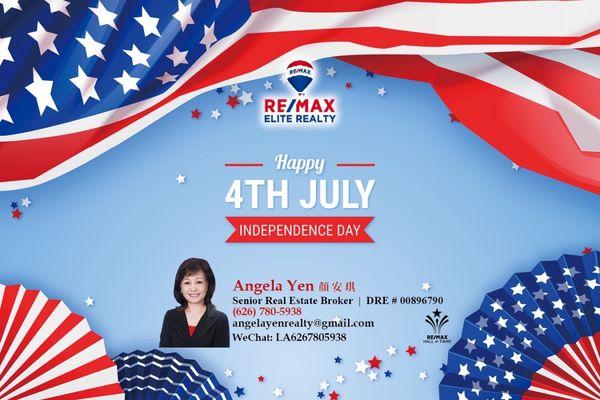 Have a Safe and Happy 4th July long weekend