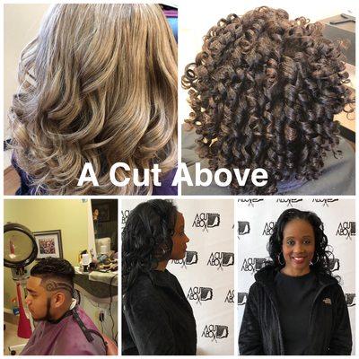 Curls, waves and a sharp cut!