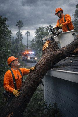 Emergency tree removal