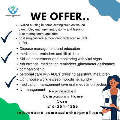 Rejuvenated Compassion Home Care