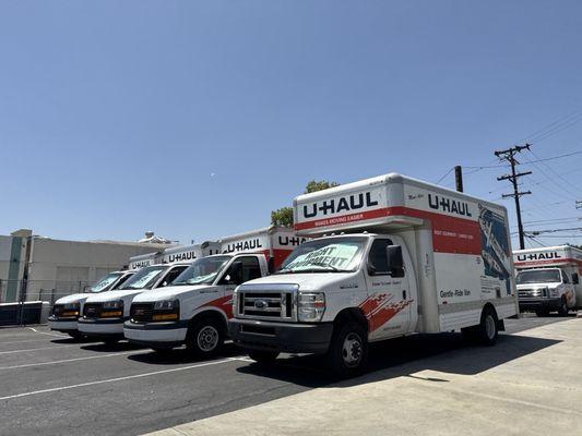 U-Haul selection is massive