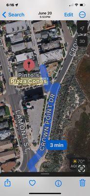 Pinto's Pizza Cones