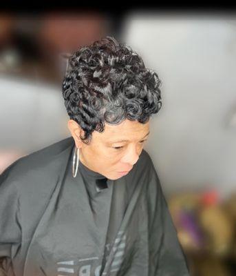 Customized cut and style,