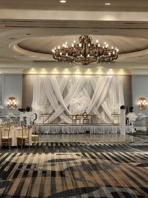 A stage set for love, styled with grace. Experience luxury that speaks without words