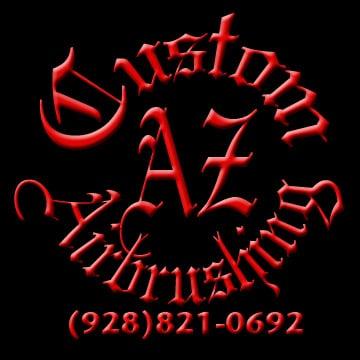 Custom Airbrushing AZ Logo.
