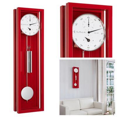 Hermle's 'Emmett' German 31 Day Regulator ~ w/ Glass Side Panes.