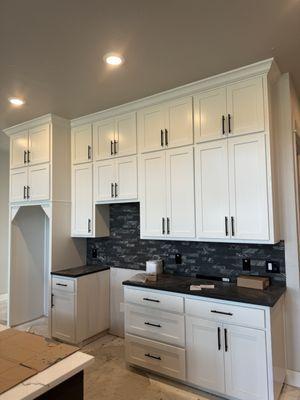 Custom kitchen cabinets