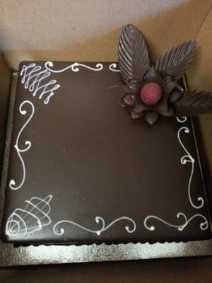 Decadence - Truffle Cake - Paid for with meal plan dollars