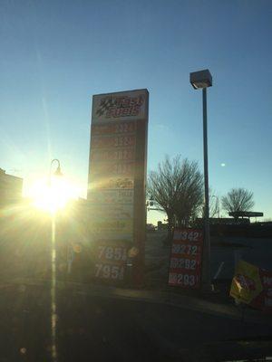 Check out the prices. It says nothing about cash, only self serve. Frustrating!