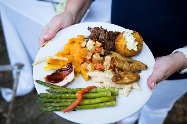 To us, every plate is a work of art. This plate was crafted at our exclusive venue - Blandford Nature Center.