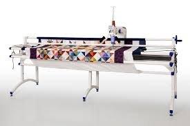 Long arm quilting machine, Juki TL2200 QVP.