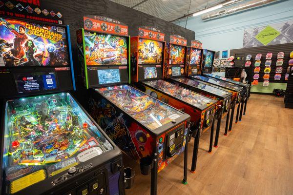 Leland Pinball Arcade in Throw Coast Disc Golf