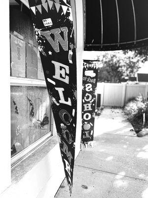 School Welcome banners