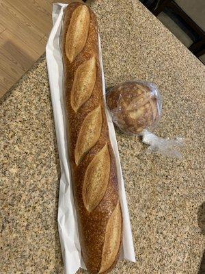Longie and a bread bowl
