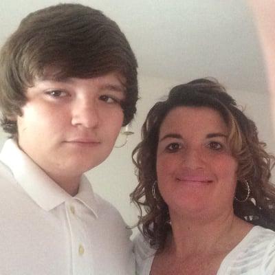 My son was headed to a wedding. He was the best man!