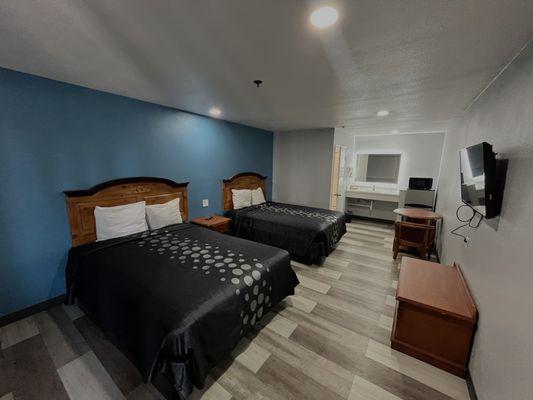 One of the no smoking remodeled rooms.