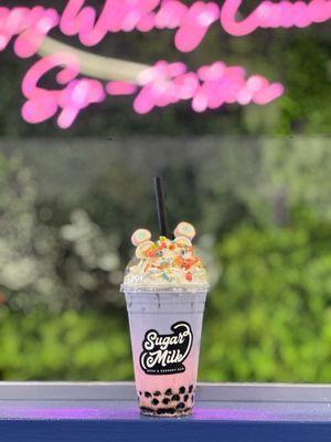 Milky Unicorn with boba