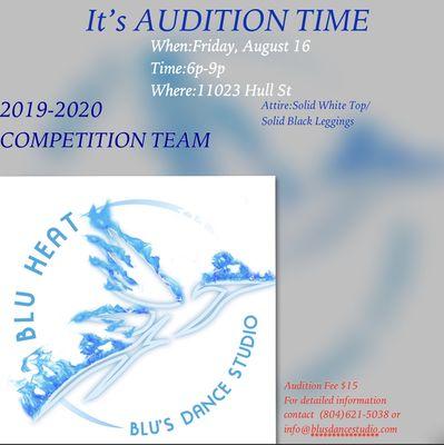Competition Auditions